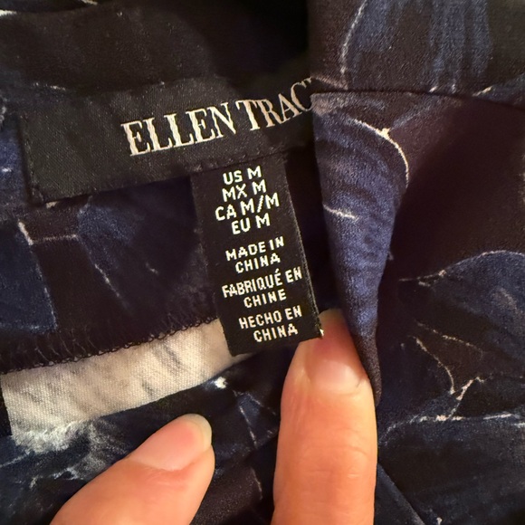 Ellen Tracy NWT Sleeveless Mock Neck Dress - Picture 4 of 6